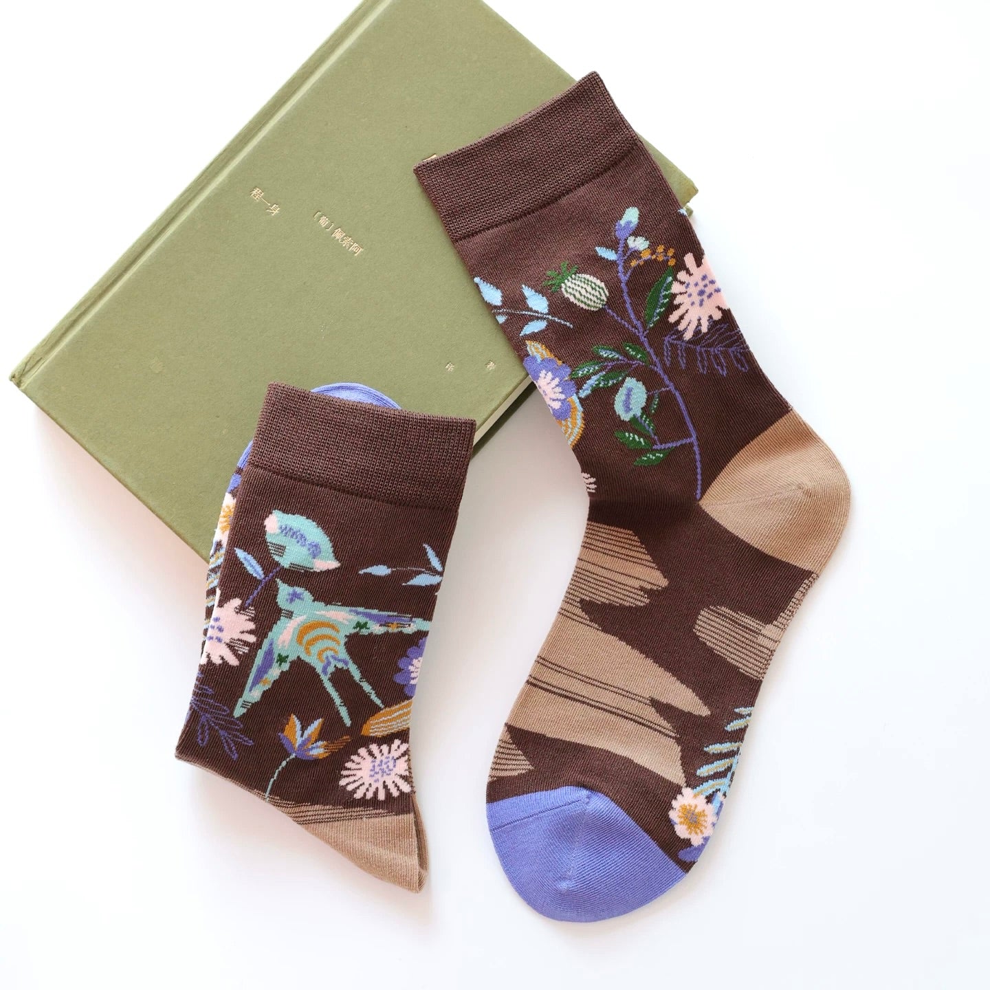Artistic Oil Painting Style Animal Socks