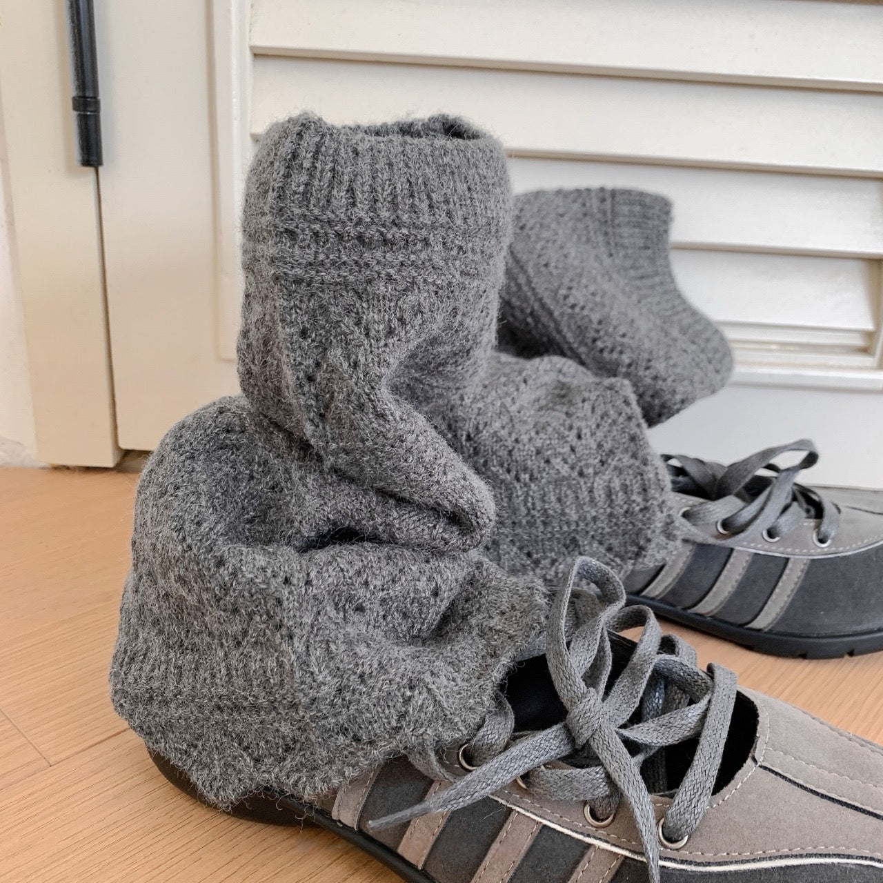 Knitted Low Cut Leg Warmers