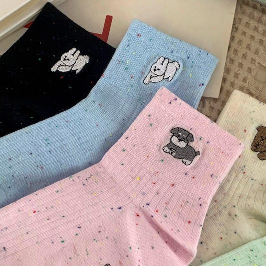 Colorful Animal Summer Ankle Socks