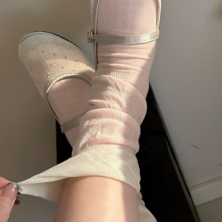 Morning Cloud Summer Crew Socks