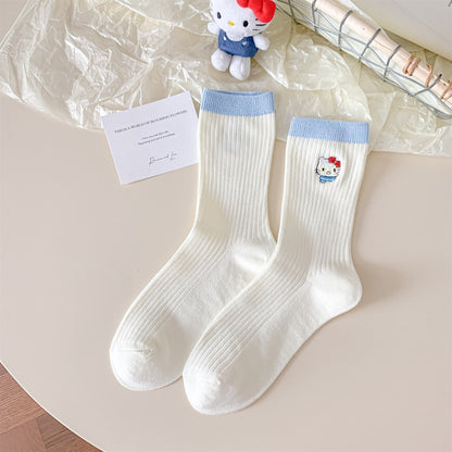 Hello Kitty Fresh Blue Socks