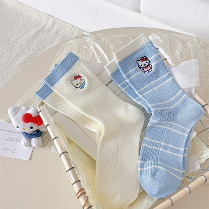 Hello Kitty Fresh Blue Socks