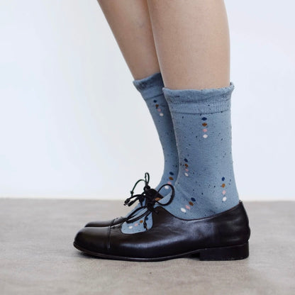 Colorful Mini Polka Dot Crew Socks