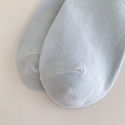 Vibrant Color Puppy Crew Socks