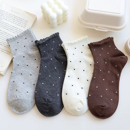 Minimalist Dot Ankle Socks