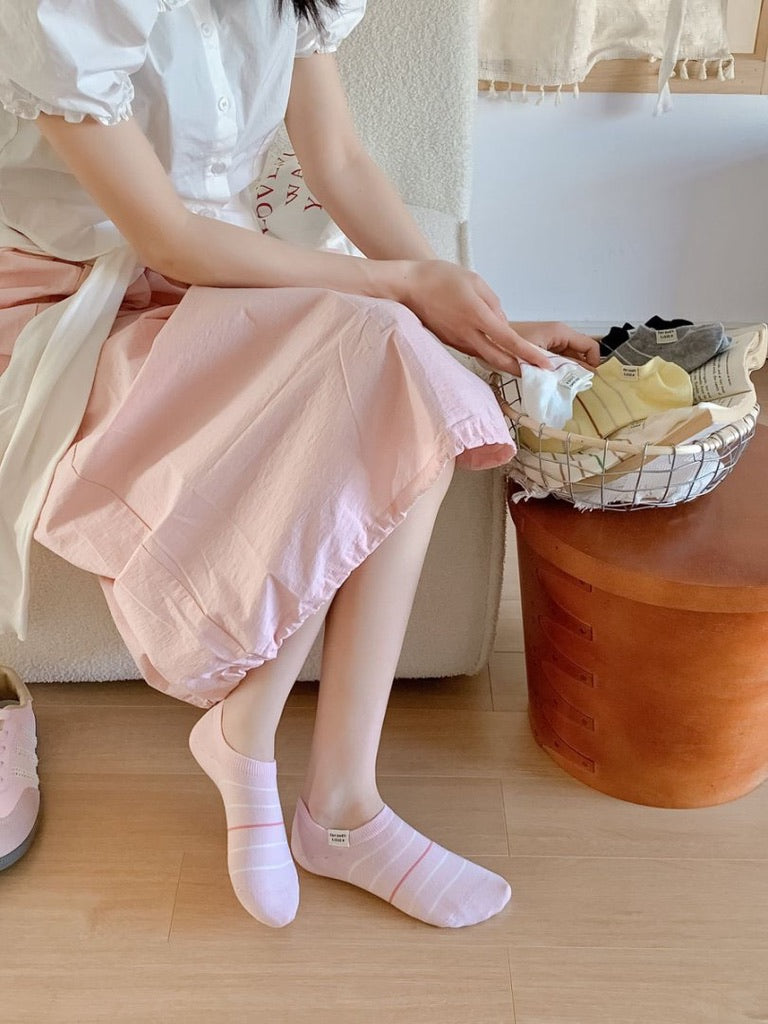 Refreshing Color Ankle Socks
