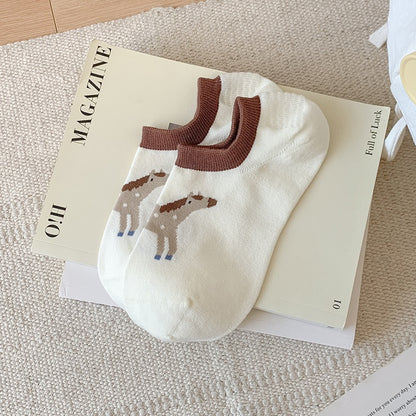 Farm Animal Series Ankle Socks