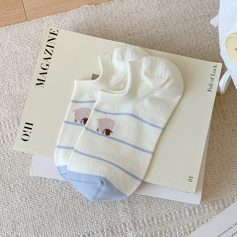 Farm Animal Series Ankle Socks