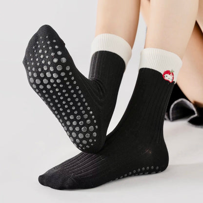 Kitty Knit Non-Slip Sports Socks