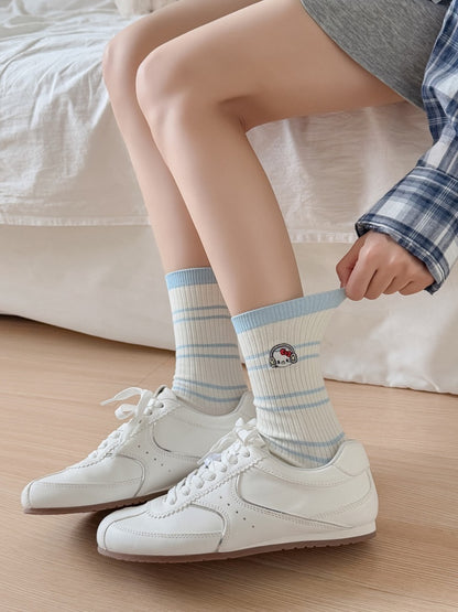 Hello Kitty Fresh Blue Socks