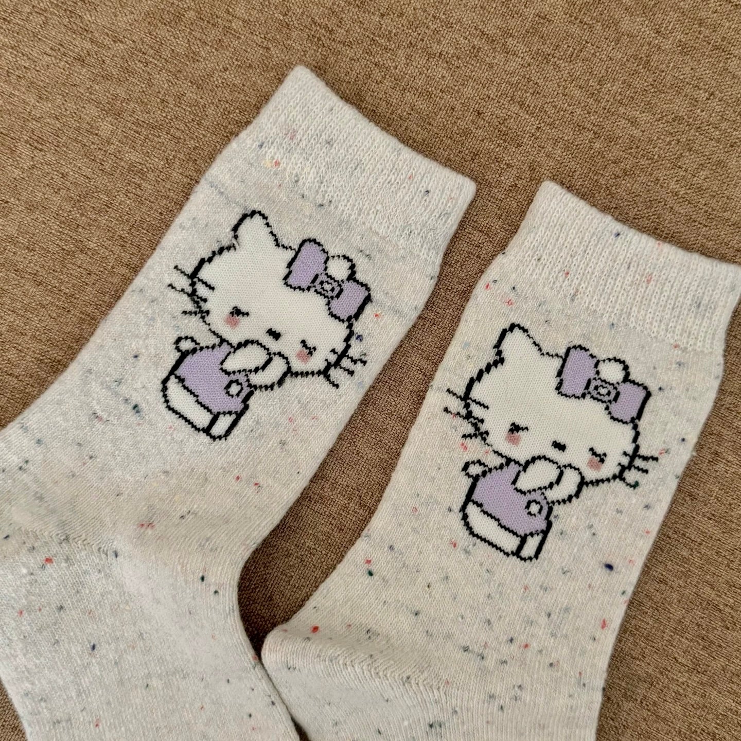 Warm Kitty Knit Winter Socks