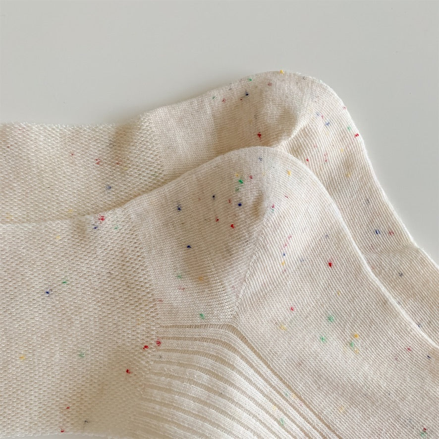 Sweet Pastel Summer Mesh Socks