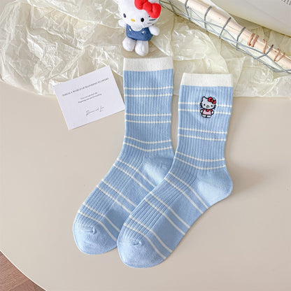 Hello Kitty Fresh Blue Socks