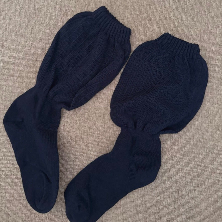 Ruffled Cotton Women's Crew Socks