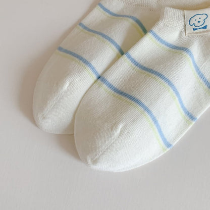 Puppy Motif Summer Ankle Socks