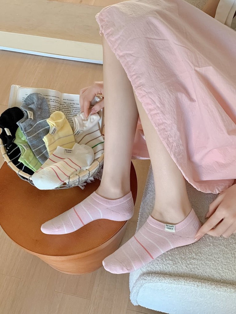 Refreshing Color Ankle Socks