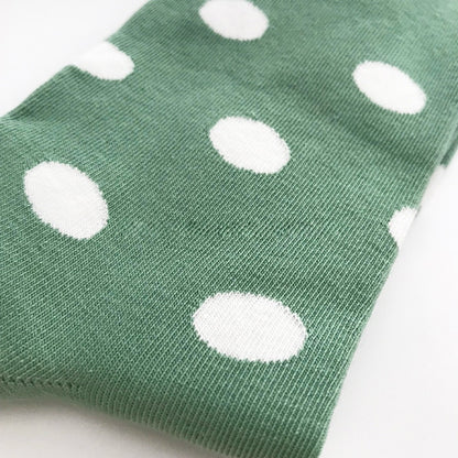 Playful Vibrant Contrast Polka Dot Socks