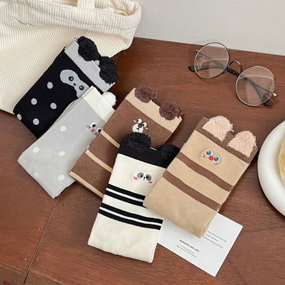 Cutest 3D Plush Animal Ear Socks