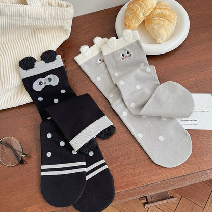 Cutest 3D Plush Animal Ear Socks