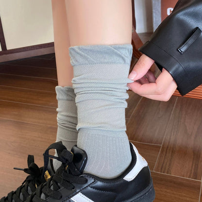 Elegant Summer Mesh Socks