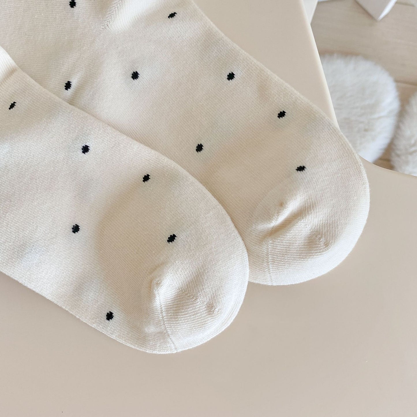 Sweet Double-Layer Ruffled Crew Socks