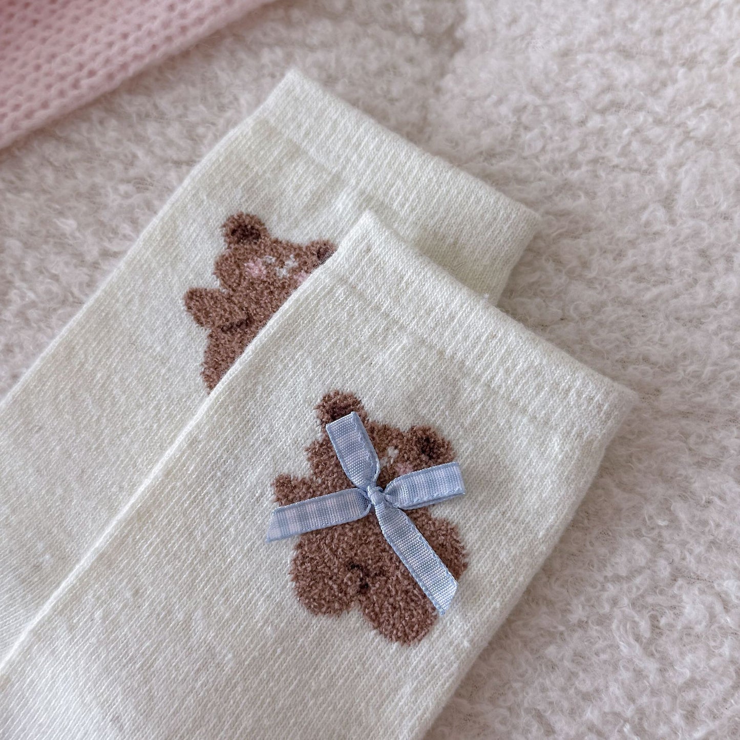 Fairy Tale Bear & Cloud Crew Socks