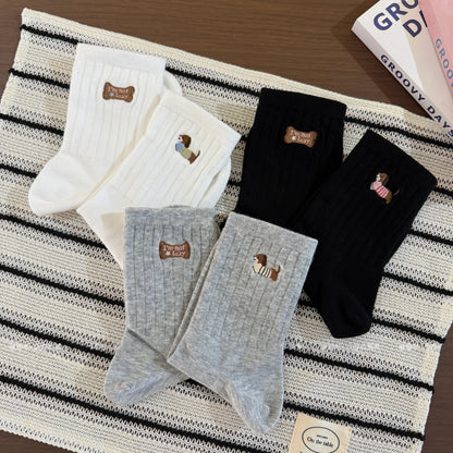 Not Lazy Puppy Quarter Socks