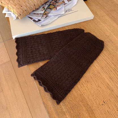 Knitted Low Cut Leg Warmers