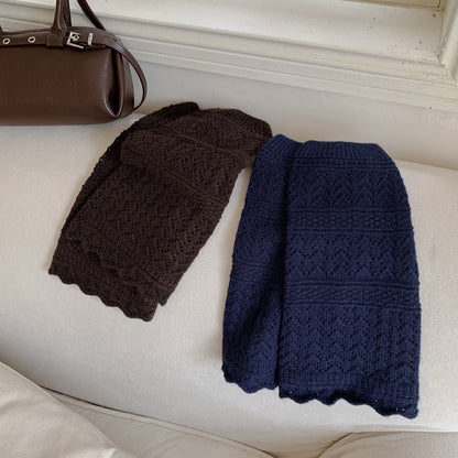 Knitted Low Cut Leg Warmers