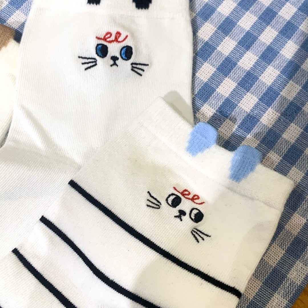 Little Monster Quarter Socks