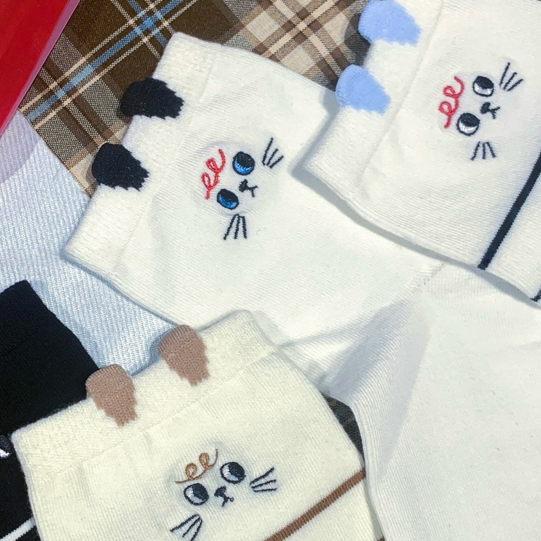 Little Monster Quarter Socks