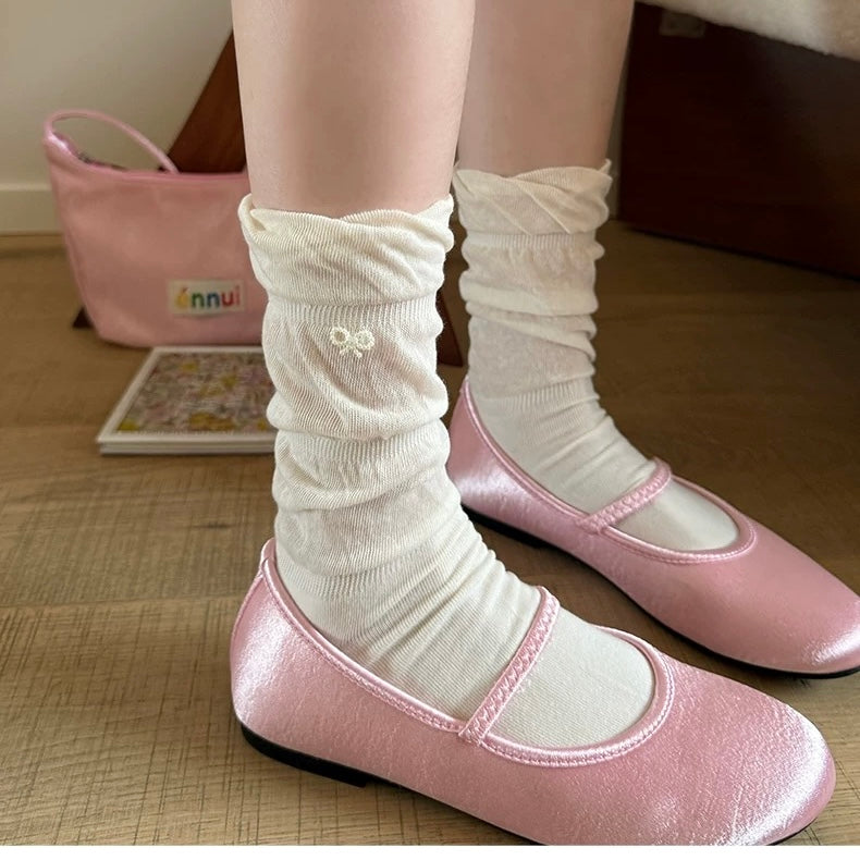 Morning Cloud Summer Crew Socks