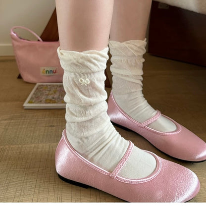 Morning Cloud Summer Crew Socks