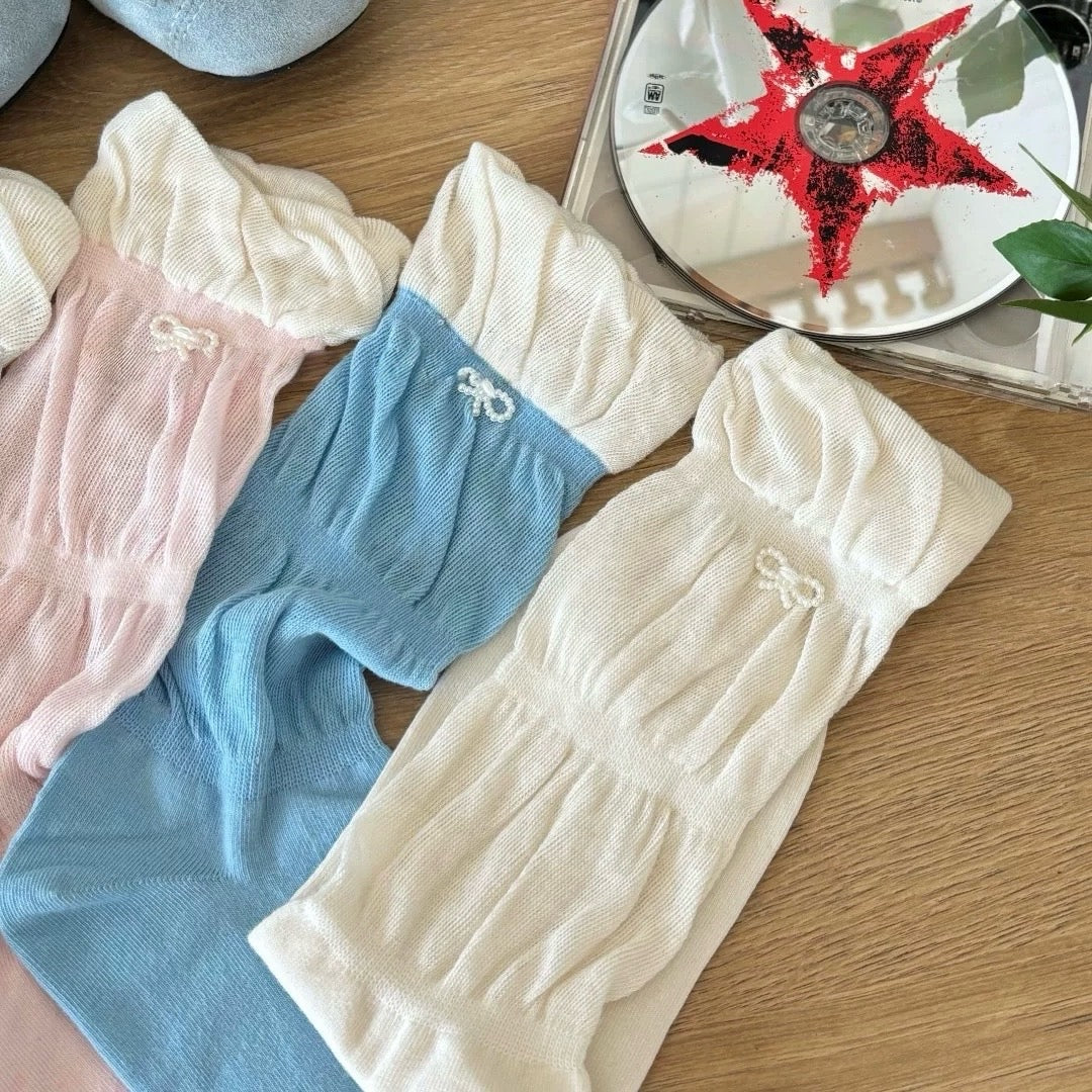 Morning Cloud Summer Crew Socks