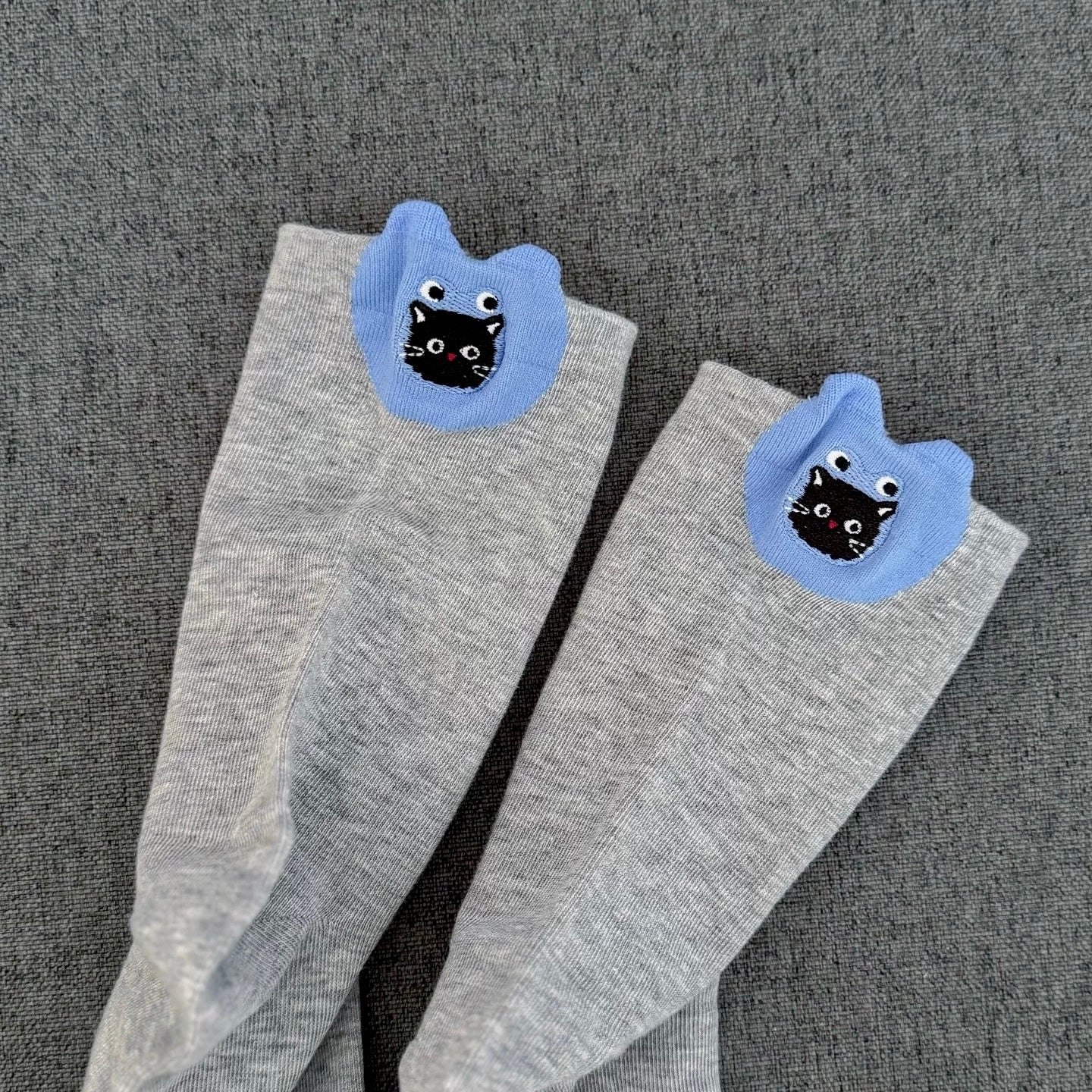Cute 3D Cat & Puppy Ear Crew Socks