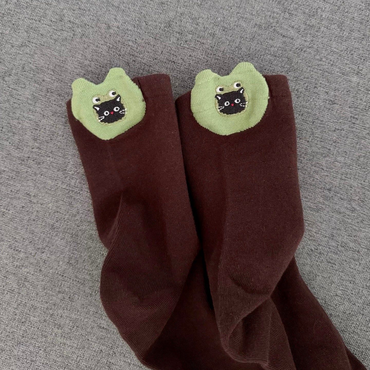 Cute 3D Cat & Puppy Ear Crew Socks